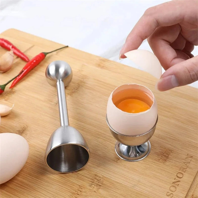Stainless Steel Egg Topper Shell Opener