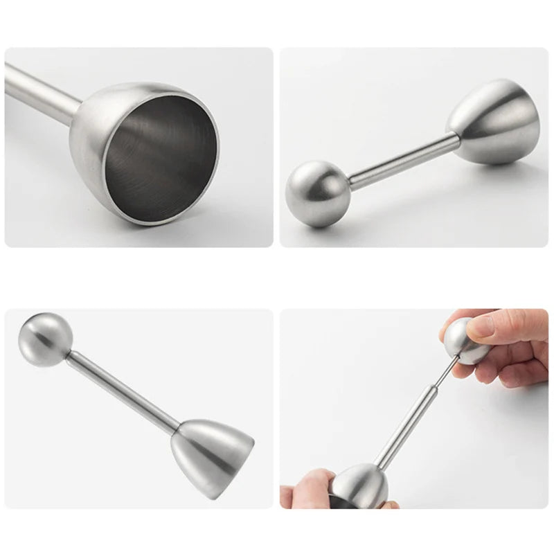 Stainless Steel Egg Topper Shell Opener