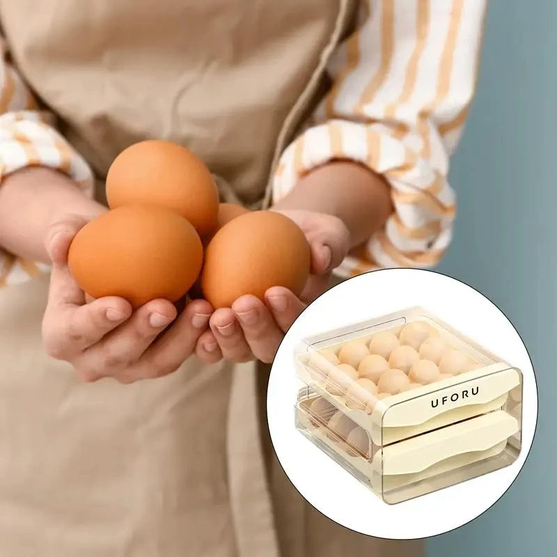 Pull-out Drawer Egg Storage