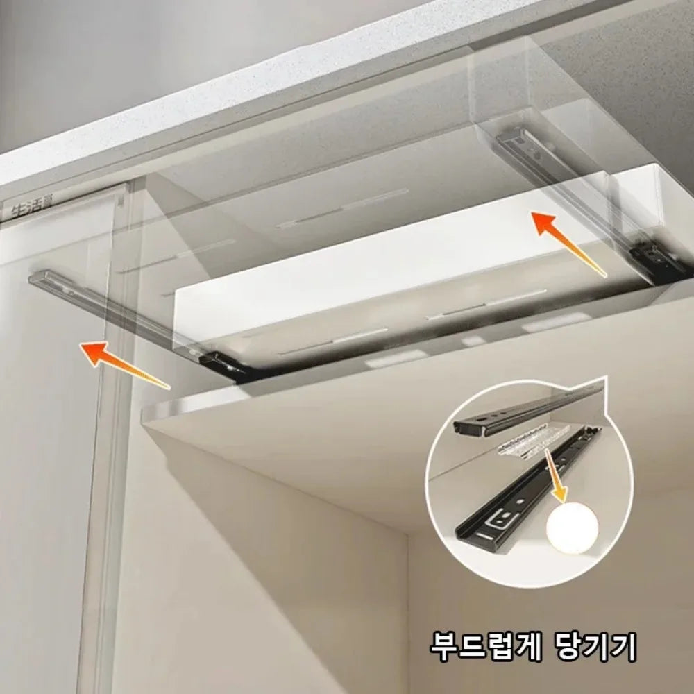 Scalable Pull-out Kitchen Spice Storage Rack
