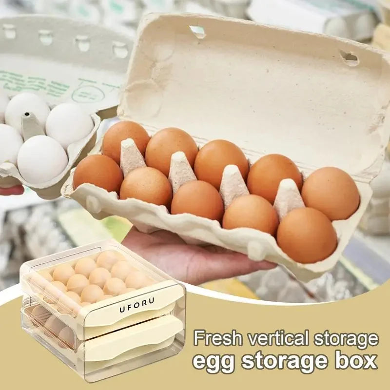 Pull-out Drawer Egg Storage