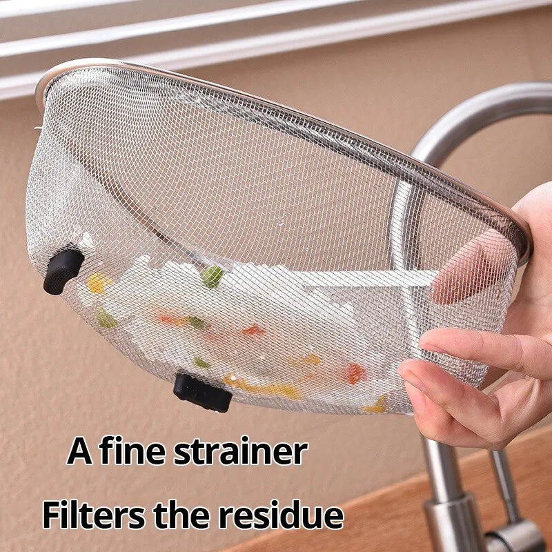 Stainless Steel Sink Triangle Drain Basket
