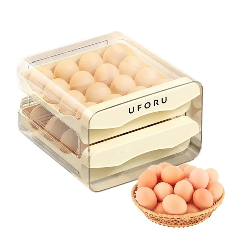 Pull-out Drawer Egg Storage