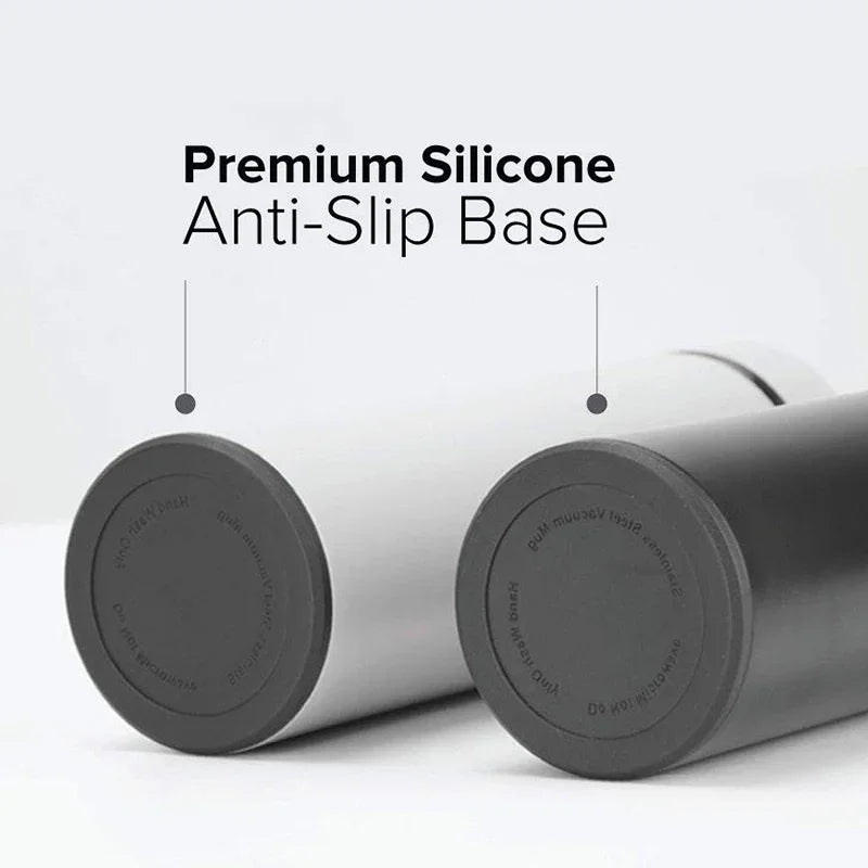 Stainless Steel Smart Water Bottle, Temperature Display